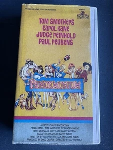 PANDEMONIUM VHS 80er Komödie HORROR Cheerleader Paul Reubens Carol Kane Hardcase - Bild 1 von 3