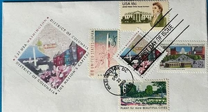  3813 District of Columbia Combo with other Washington DC Stamps  - Picture 1 of 1