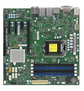 Supermicro X11SCQ MBD-X11SCQ-O Intel Q370 LGA-1151 micro ATX Motherboard - Picture 1 of 1