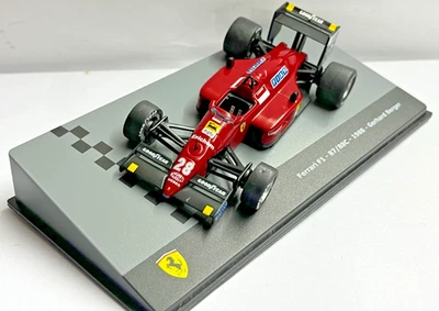 Auto Formula 1 Ferrari 87/88C - 1988 - Gerhard Berger #28 1/43 IXO Centauria - Immagine 1 di 4