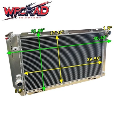 Radiador de aluminio para Ford LTD 1973-1979 sedán rural personalizado Mercury Marquis Foto 1 de 4