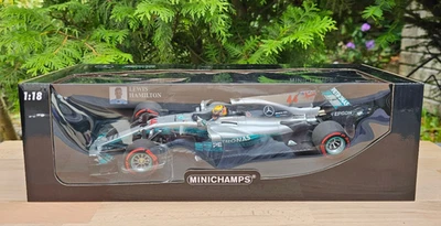 Mercedes-AMG W08 L. Hamilton Mexican GP World Champion 2017 1:18 Minichamps - Bild 1 von 4