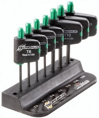 - TFX7 34445 Set of 7 Star Flagdriver Tools, sizes T6-T20 - Image 1 of 2