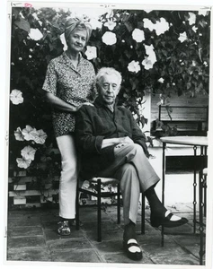 Arthur Rubinstein und Frau Aniela - Vintage Original UPI Foto - Bild 1 von 2