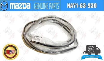 Moldura de ventana de techo rígido de vidrio trasero genuino MAZDA MX-5 MIATA NAY1-63-930 OEM Foto 1 de 4