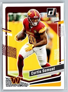 2023 Donruss #294 Curtis Samuel Washington Commanders - Picture 1 of 2
