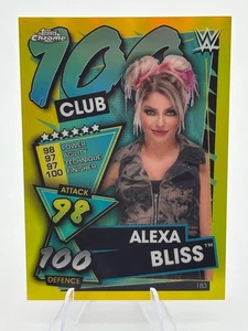 Alexa Bliss Gold Refractor/99 2021 Topps WWE Slam Attax - Imagen 1 de 2
