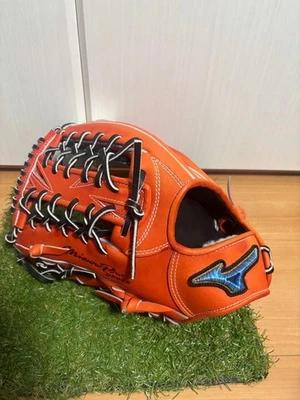 [NUEVO] Mizuno pro 12.5 Outfield Izquierdo Naranja Orden Personalizada HAGA Japón Foto 1 de 3