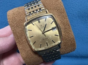 Omega De Ville 162.0060 Gold Vintage Men’s Watch For Parts / Repair - Picture 1 of 24