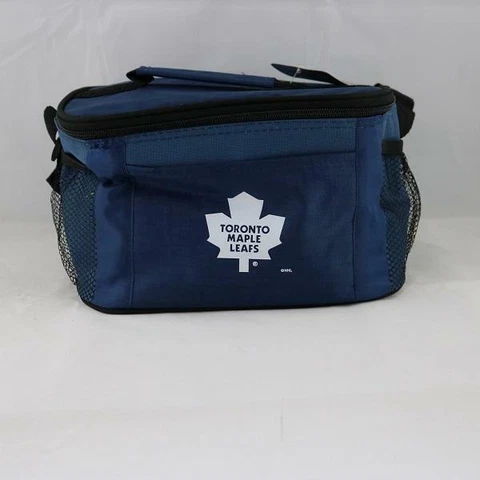 Toronto Maple Leafs NHL Kolder 6 Can Pack Insulated Cooler Lunch Bag Cover