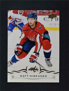 2018-19 Upper Deck UD Series 1 Base #186 Matt Niskanen
