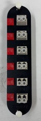 CORNING CCH CONNECTOR PANEL  LC ADAPTERS DUPLEX  CCH-CP12-A8  394114  12F - Image 1 of 4