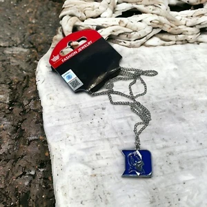 DUKE BLUE DEVILS LOGO PENDANT NECKLACE - Picture 1 of 1