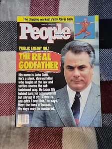 JOHN GOTTI People Magazine March 27 1989 The REAL GODFATHER MAFIA UNREAD Nolabel - Picture 1 of 24