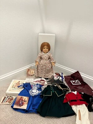 Muñeca American Girl Felicity 1991 Pleasant Company 18 pulgadas original con accesorios Foto 1 de 4