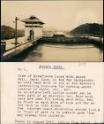 Panama    Kanal Miraflores Locks Canalzone Real-Photo  1917 Privatfoto