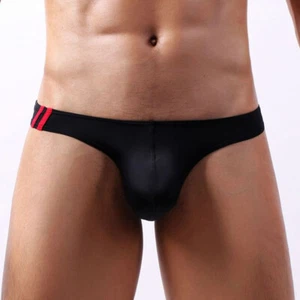 Herren Sexy Weiche Unterwäsche Slip Beutel Tanga Bikini G-String Unterhose Für Mann - Bild 1 von 22