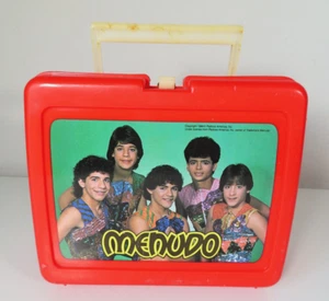 VTG Menudo Band Lunchbox Plastic 1984 No Thermos 80s Spanish Music - Picture 1 of 10