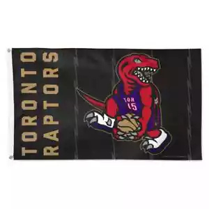 TORONTO RAPTORS CITY EDITION 3'X5' DELUXE FLAG NEW WINCRAFT 👀 - Picture 1 of 1