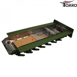 Metall Unterwanne für  Heng Long Panzer 1:16 Leopard 2 A 6 lackiert - Bild 1 von 1