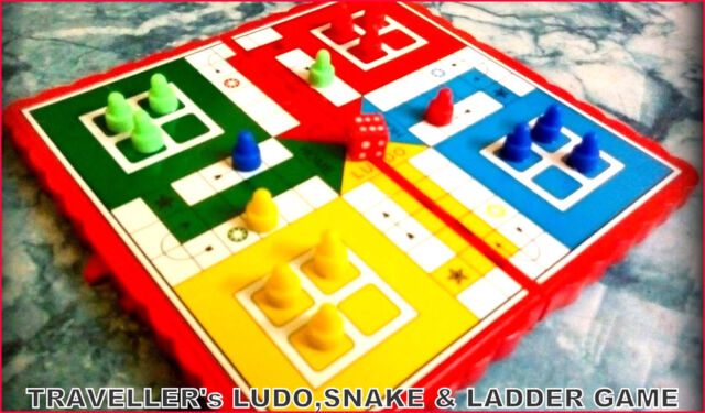 Wooden Ludo board Game - Family Game Night – Kubiya Games