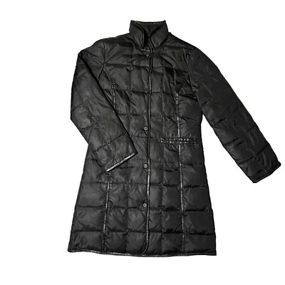 Abrigo acolchado Larry Levine talla XS negro Foto 1 de 4