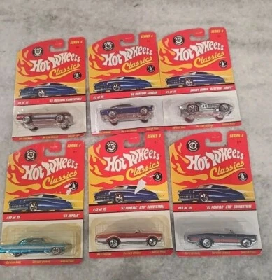 LOTE de 6 unidades Hot Wheels Classics Serie 4 5,7,10,13,13 Shelby Cobra Daytona Cupé #7  Foto 1 de 4