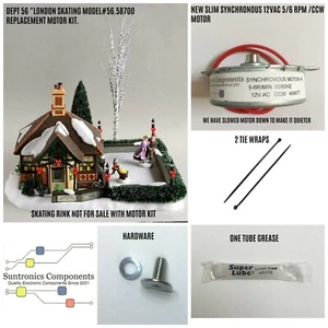 DEPARTMENT 56-LONDON SKATING CLUB-56.58700- REPLACEMENT MOTOR -PARTS KIT - Picture 1 of 1