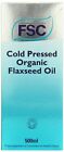 FSC Organic Flaxseed Oil 500ml-6 Pack