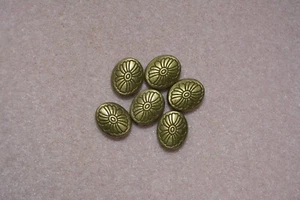 Perlen aus unedlen Metall - antik messingfarben - 12 x 10 mm Chrysantheme (M0235AB) - Bild 1 von 1
