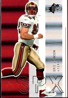 2005 SPx Eric Johnson San Francisco 49ers #83 - Image 1 of 2