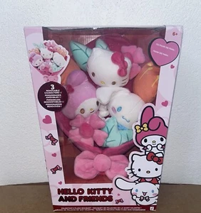 Hello Kitty and Friends - 12-inch Plush Valentine’s Bouquet - 9 Plush Included - Picture 1 of 14