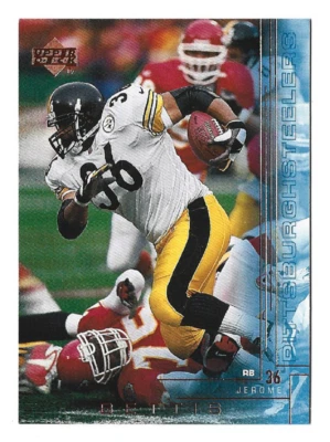 JEROME BETTIS 2000 Upper Deck Football # 164 Pittsburgh Steelers HOF NM - MT - Image 1 of 2