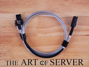 SAS cable SFF-8087 to 4x SATA forward breakout 41-inches [CBL-A0110L-02] - Afbeelding 1 van 4