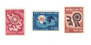 1965 VIETNAM 3 STAMP SET #255-257 MNH OG - Picture 1 of 1