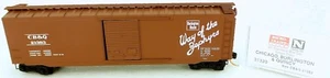 50´ Standard Boxcar CB&O 21383 Micro Trains Line 31320 N 1:160 C å* - Bild 1 von 3