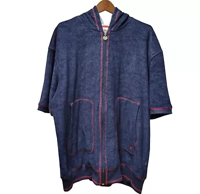 Phat Farm Men's Full-Zip Short Sleeves Hoodie Size 2XL. Excellent Condition. - Image 1 of 4