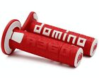 Domino Handlebar Grips Red White for Yamaha IT125|IT175