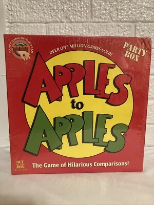 Apples to Apples Party Box Game SEALED Out of the Box 2005 Cards Family Party - Image 1 of 3