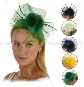 Melbourne Cup Spring Races Racing Carnival Headband Clip Hatinator Fascinator - Picture 1 of 18
