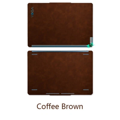 Leather Sticker Skin Cover for Lenovo Yoga Book 9i (Gen 10) 14" 2025 Laptop - Image 1 of 4