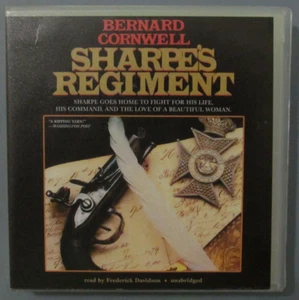 SHARPE'S REGIMENT by BERNARD CORNWELL UNABRIDGED 8 CD'S BLACKSTONE EXCELLENT C35 - Picture 1 of 2