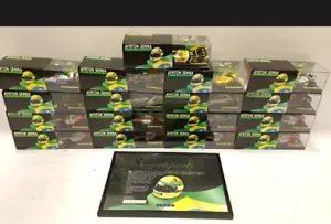 Ayrton Senna 1:43 Minichamps collezione completa 17 auto e certificato L.A.N.G 1887 - Foto 1 di 5
