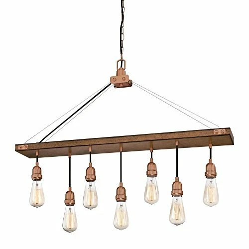 Westinghouse 6351400 Copper Elway 7-light 36"w Linear Chandelier