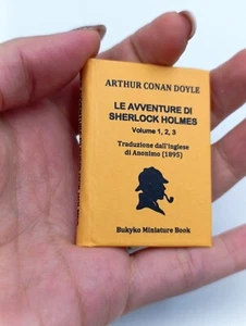MINIATURA Le Avventure Di Sherlock Holmes da collezione - Picture 1 of 4