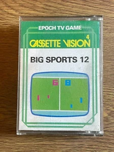 BIG SPORTS 12 EPOCH Cassette Vision JAPAN - Picture 1 of 3