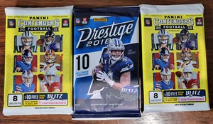 2018 (2) Panini Contenders 8 card packs + (1) Prestige 10 card pack - Picture 1 of 2