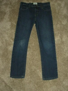 EST 1989 PLACE Blue Denim Jeans Adjustable Waist Girls Size 8 - Picture 1 of 2