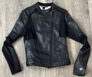 Giacca donna Blanc Noir taglia media vera pelle nuova con etichetta - Foto 1 di 18