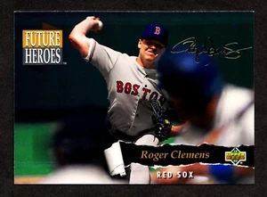 1993 UPPER DECK FUTURE HEROES #57 - ROGER CLEMENS - BOSTON RED SOX - *03 - Picture 1 of 2